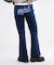 VELOUR FLARE PANTS
