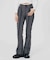 MULTI STRIPE FLARE PANTS