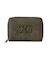 LOGO MARK FAUX LEATHER COIN AND CARD CASE