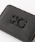 LOGO MARK FAUX LEATHER COIN AND CARD CASE