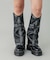 FAUX LEATHER LEG WARMER