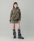 FAUX LEATHER LEG WARMER