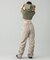 LOOSE FIT TUCK PANTS