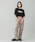 LOOSE FIT TUCK PANTS
