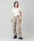 LOOSE FIT TUCK PANTS