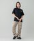 LOOSE FIT TUCK PANTS