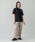 LOOSE FIT TUCK PANTS