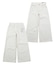 REVERSIBLE WIDE LEG PANTS