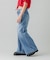 REVERSIBLE WIDE LEG PANTS
