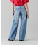 REVERSIBLE WIDE LEG PANTS