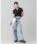 REVERSIBLE WIDE LEG PANTS
