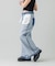REVERSIBLE WIDE LEG PANTS