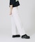 REVERSIBLE WIDE LEG PANTS