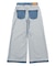 REVERSIBLE WIDE LEG PANTS