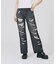 RIPPED DENIM PANTS
