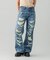RIPPED DENIM PANTS