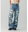 RIPPED DENIM PANTS