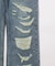 RIPPED DENIM PANTS