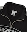 FACE LABEL HALF ZIP SWEAT TOP