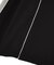 FACE LABEL HALF ZIP SWEAT TOP