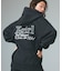 EMBROIDERED LOGO ZIP UP SWEAT HOODIE