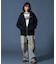 EMBROIDERED LOGO ZIP UP SWEAT HOODIE