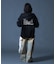 EMBROIDERED LOGO ZIP UP SWEAT HOODIE