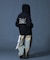 EMBROIDERED LOGO ZIP UP SWEAT HOODIE