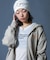 EMBROIDERED LOGO ZIP UP SWEAT HOODIE