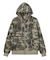 EMBROIDERED LOGO ZIP UP SWEAT HOODIE