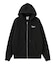 EMBROIDERED LOGO ZIP UP SWEAT HOODIE