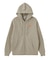 EMBROIDERED LOGO ZIP UP SWEAT HOODIE