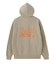 EMBROIDERED LOGO ZIP UP SWEAT HOODIE