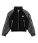 WOVEN MIX SWEAT ZIP UP TOP
