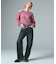 FADED LAYERED SHOULDER SWEAT TOP