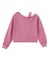 FADED LAYERED SHOULDER SWEAT TOP