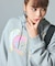 HEART AND WING ZIP UP SWEAT HOODIE