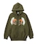 HEART AND WING ZIP UP SWEAT HOODIE