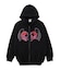 HEART AND WING ZIP UP SWEAT HOODIE