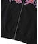 HEART AND WING ZIP UP SWEAT HOODIE