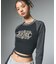 FADED TRIBAL LOGO RAGLAN L/S BABY TEE