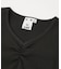 FRONT GATHERED L/S BABY TEE