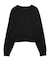 COLLEGE LOGO COMPACT SWEAT TOP