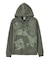 COLLAGE GRAPHIC HOODED TOP