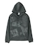 COLLAGE GRAPHIC HOODED TOP