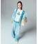 FACE LABEL WASHED COMPACT ZIP UP SWEAT HOODIE