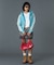FACE LABEL WASHED COMPACT ZIP UP SWEAT HOODIE