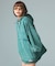 FADED FACE LABEL ANORAK SWEAT HOODIE