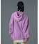 FADED FACE LABEL ANORAK SWEAT HOODIE