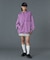 FADED FACE LABEL ANORAK SWEAT HOODIE